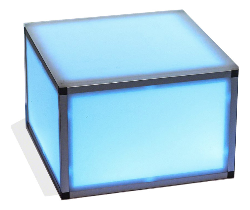 Blue LED go-go box platform